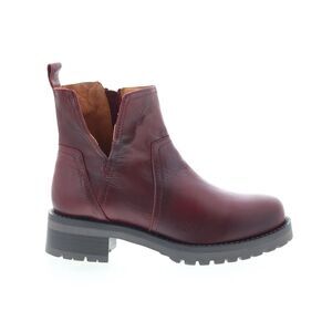 Miz Mooz Womens Poolie Burgundy Boots (NWT)